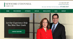 Desktop Screenshot of newsomeodonnell.com